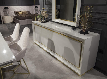 Chest of drawers Wardrobe 218cm xxl Sideboard Consoles Chests of drawers Cabinets Furniture